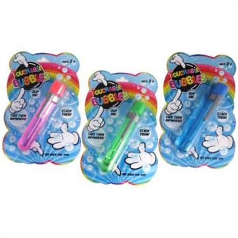 Touchable Bubble Wand Assorted (SENT AT RANDOM)