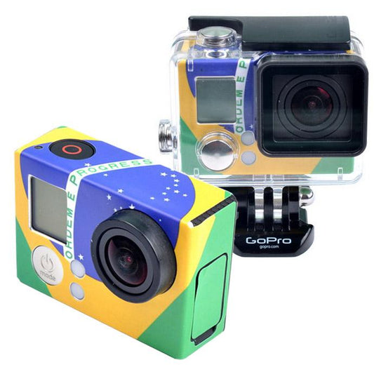 Custom Sticker for Gopro Hero3 / 3 Case - Au Flag