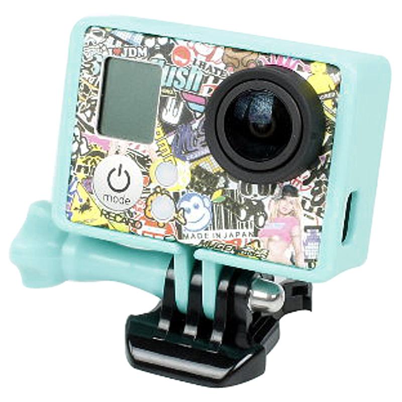 High Quality Tripod Mount for Gopro Hero4 / 3 / 3 - Dark Blue
