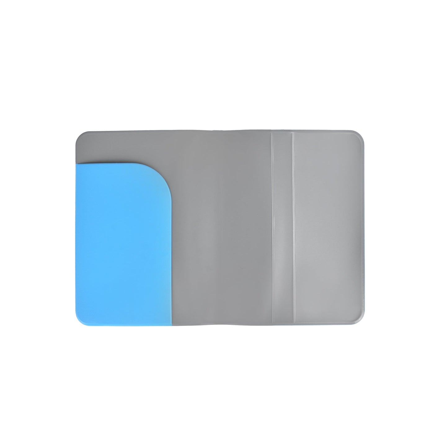 PVC Waterproof Wallet Travel Passport Holder-Blue